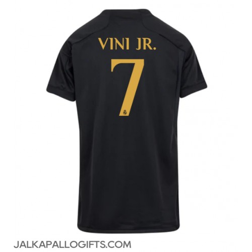 Real Madrid Vinicius Junior #7 Kolmaspaita Naiset 2023-24 Lyhythihainen